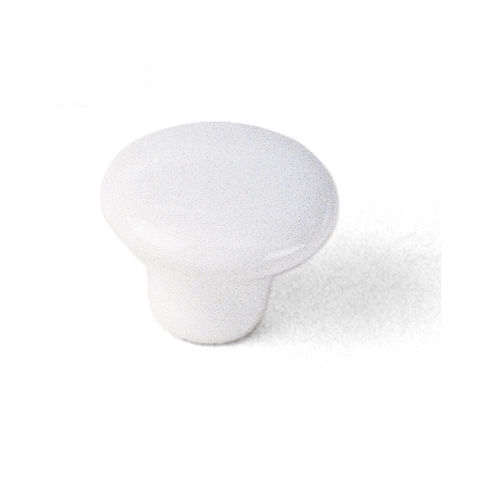 Laurey 1 1/4" Porcelain Knob, White 2942